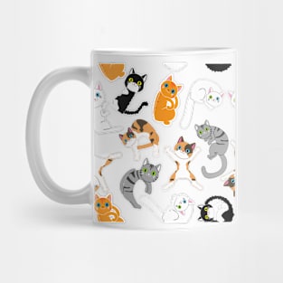 Cartoon pattern cat Mug